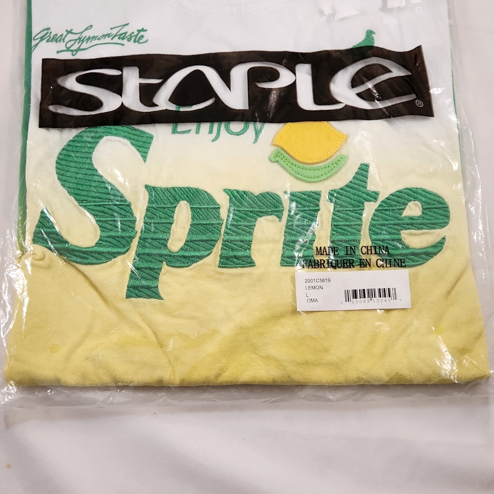 Staple Sprite Lemon Soft Yellow Tee